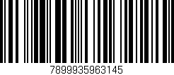 Código de barras (EAN, GTIN, SKU, ISBN): '7899935963145'