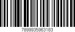 Código de barras (EAN, GTIN, SKU, ISBN): '7899935963183'