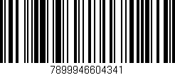 Código de barras (EAN, GTIN, SKU, ISBN): '7899946604341'