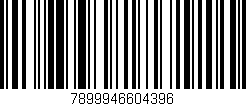 Código de barras (EAN, GTIN, SKU, ISBN): '7899946604396'