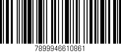 Código de barras (EAN, GTIN, SKU, ISBN): '7899946610861'