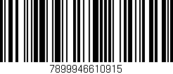 Código de barras (EAN, GTIN, SKU, ISBN): '7899946610915'