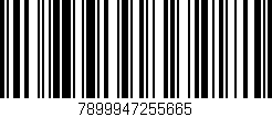 Código de barras (EAN, GTIN, SKU, ISBN): '7899947255665'