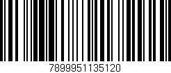 Código de barras (EAN, GTIN, SKU, ISBN): '7899951135120'