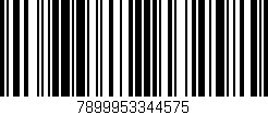 Código de barras (EAN, GTIN, SKU, ISBN): '7899953344575'