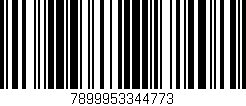 Código de barras (EAN, GTIN, SKU, ISBN): '7899953344773'