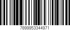 Código de barras (EAN, GTIN, SKU, ISBN): '7899953344971'