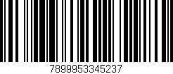 Código de barras (EAN, GTIN, SKU, ISBN): '7899953345237'