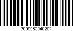 Código de barras (EAN, GTIN, SKU, ISBN): '7899953348207'