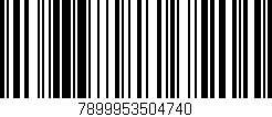 Código de barras (EAN, GTIN, SKU, ISBN): '7899953504740'