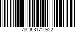 Código de barras (EAN, GTIN, SKU, ISBN): '7899961719532'