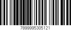 Código de barras (EAN, GTIN, SKU, ISBN): '7899995305121'