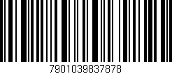 Código de barras (EAN, GTIN, SKU, ISBN): '7901039837878'