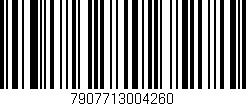 Código de barras (EAN, GTIN, SKU, ISBN): '7907713004260'