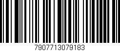 Código de barras (EAN, GTIN, SKU, ISBN): '7907713079183'