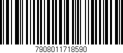 Código de barras (EAN, GTIN, SKU, ISBN): '7908011718590'