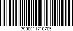 Código de barras (EAN, GTIN, SKU, ISBN): '7908011718705'