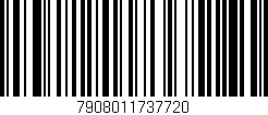 Código de barras (EAN, GTIN, SKU, ISBN): '7908011737720'