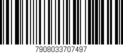 Código de barras (EAN, GTIN, SKU, ISBN): '7908033707497'