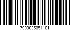 Código de barras (EAN, GTIN, SKU, ISBN): '7908035651101'