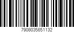 Código de barras (EAN, GTIN, SKU, ISBN): '7908035651132'