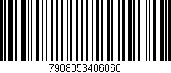 Código de barras (EAN, GTIN, SKU, ISBN): '7908053406066'