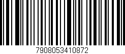 Código de barras (EAN, GTIN, SKU, ISBN): '7908053410872'