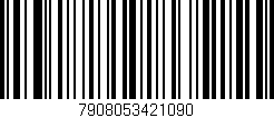 Código de barras (EAN, GTIN, SKU, ISBN): '7908053421090'