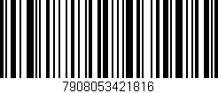 Código de barras (EAN, GTIN, SKU, ISBN): '7908053421816'