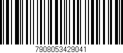 Código de barras (EAN, GTIN, SKU, ISBN): '7908053429041'