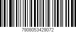 Código de barras (EAN, GTIN, SKU, ISBN): '7908053429072'
