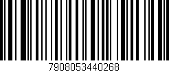 Código de barras (EAN, GTIN, SKU, ISBN): '7908053440268'