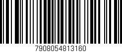 Código de barras (EAN, GTIN, SKU, ISBN): '7908054813160'