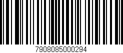 Código de barras (EAN, GTIN, SKU, ISBN): '7908085000294'