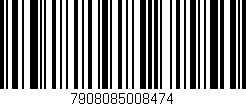 Código de barras (EAN, GTIN, SKU, ISBN): '7908085008474'