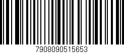 Código de barras (EAN, GTIN, SKU, ISBN): '7908090515653'
