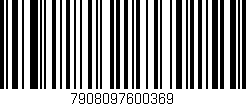 Código de barras (EAN, GTIN, SKU, ISBN): '7908097600369'