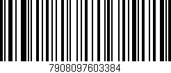 Código de barras (EAN, GTIN, SKU, ISBN): '7908097603384'