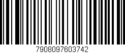 Código de barras (EAN, GTIN, SKU, ISBN): '7908097603742'