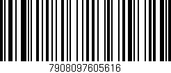 Código de barras (EAN, GTIN, SKU, ISBN): '7908097605616'
