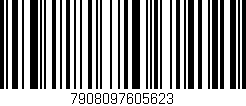 Código de barras (EAN, GTIN, SKU, ISBN): '7908097605623'