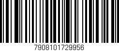 Código de barras (EAN, GTIN, SKU, ISBN): '7908101729956'