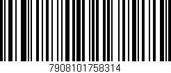 Código de barras (EAN, GTIN, SKU, ISBN): '7908101758314'