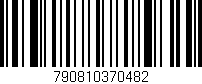 Código de barras (EAN, GTIN, SKU, ISBN): '790810370482'