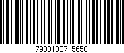 Código de barras (EAN, GTIN, SKU, ISBN): '7908103715650'
