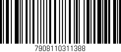 Código de barras (EAN, GTIN, SKU, ISBN): '7908110311388'