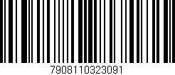 Código de barras (EAN, GTIN, SKU, ISBN): '7908110323091'