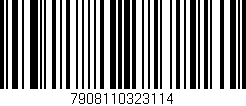 Código de barras (EAN, GTIN, SKU, ISBN): '7908110323114'