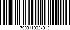 Código de barras (EAN, GTIN, SKU, ISBN): '7908110324012'