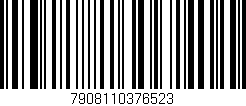 Código de barras (EAN, GTIN, SKU, ISBN): '7908110376523'